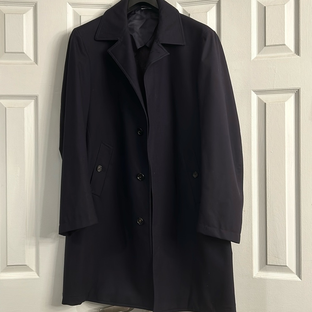 Men’s short trench coat